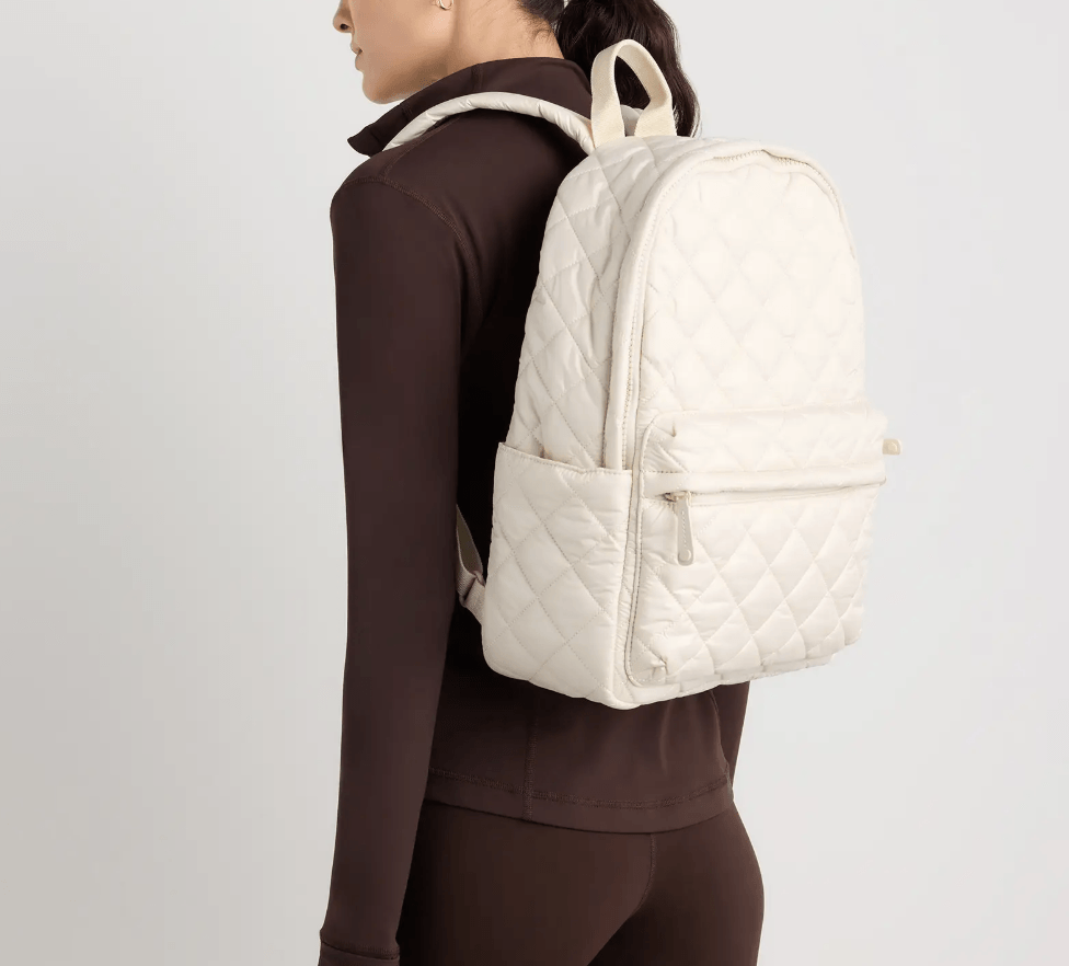 Transit Quilted Commuter Backpack Back to School Backpacks for Teen Girls